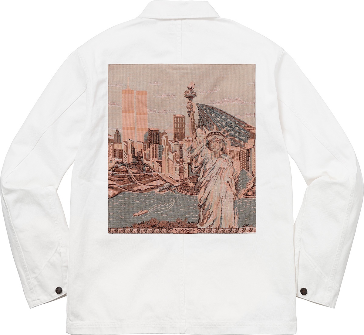 NY Tapestry Denim Chore Coat view 11